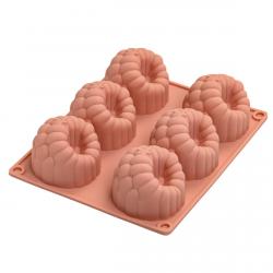 Форма силіконова Малина 3D 6 шт