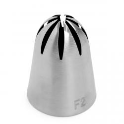 Насадка кондитерська метал F2