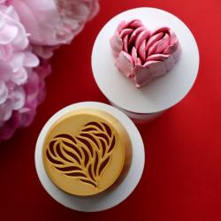 50-74 Насадка Сердечко Авторская кондитерская гигант 5 см (3D)