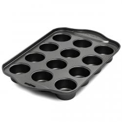 Форма тефлонова планшет мафін з ручками 12 шт