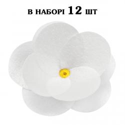 СЛАДО вафельный декор Камелия белая 12 шт