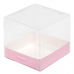 Упаковка Акваріум 100*100*90 Рожева Kor Упаковка Акваріум 100*100*90 Рожева Kor
