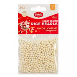 СЛАДО рисовые шарики в белом шоколаде 20 г П3365