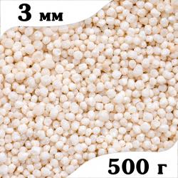 Повітряні рисові кульки білі 3 мм Сладо, 500 г