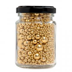 Кондитерская посыпка La Tarte GOLDEN PEARLS 106 мл Кондитерская посыпка La Tarte GOLDEN PEARLS 106 мл