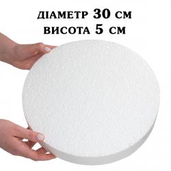 Форма муляжна Кругла d30 h5 см
