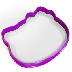 Вырубка для пряников Хелло Китти 7*8 см (3D)