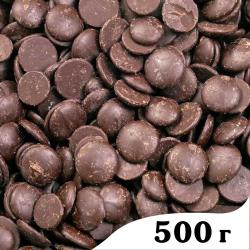 Глазурь кондитерская Satina Dark темная капли (500 гр.)
