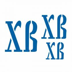 Христос Воскрес трафарет для пряника 5,7,9 см (TR-2)