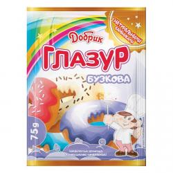 Глазурь с натуральными красителями Сиреневая Добрик, 75 гр