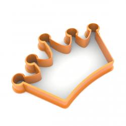 Вырубка для пряников Корона 6*9 см (3D)