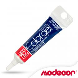Краситель гелевый Modecor Темно-синий (Blu Navy) 20 г