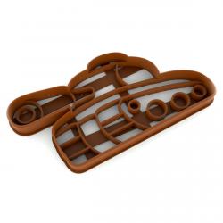 Вырубка для пряников Танк 6*12 см (3D)