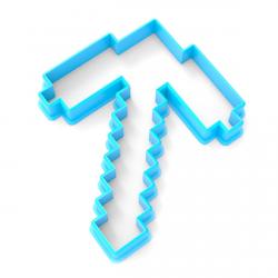 Вырубка для пряников Майнкрафт Кирка 10*8 см (3D)