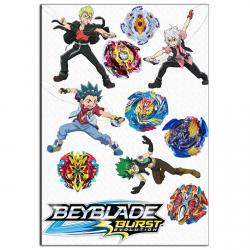 Beyblade 6 вафельная картинка