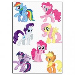 My Little Pony 3 вафельная картинка