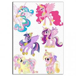 My Little Pony 4 вафельная картинка