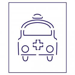 Трафарет Медицина-8 9,5*8 см (TR-2)