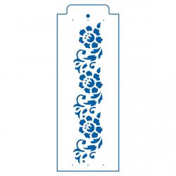 Трафарет для торта Цветы-2 5,5*26,5 см (TR-2)