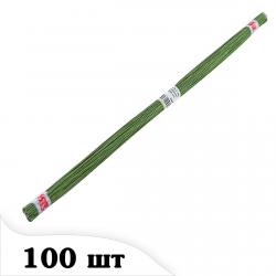 Проволока 0,5 мм зеленая флорист СЛАДО, 100 шт