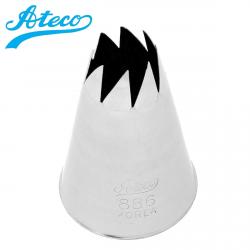 Насадка Ateco 886 Закрытая звезда (осн 30мм)