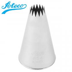 Насадка Ateco 864 Открытая звезда 11 мм (осн 30 мм)