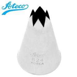 Насадка Ateco 824 Открытая звезда 10 мм (осн 30 мм)