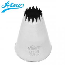 Насадка Ateco 866 Открытая звезда 14 мм (осн 30 мм)