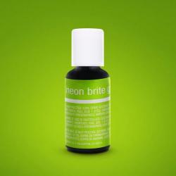 Краситель гелевый 5261 неоновый Bright Green Chefmaster 20 мл