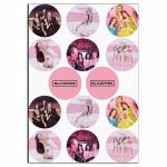 Капкейки-6 см Blackpink 1 вафельная картинка