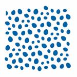 Трафарет Фон Пасхальные яйца 13*13см (TR-2)