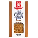Лен золотой Сто Пудов (коробка) 200 гр