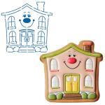 Школа трафарет для пряника 12*12 см (TR-2)