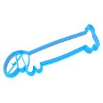 Вырубка для пряников Такса 3*11 см (3D)