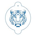 Тигр трафарет для торта 14 см (TR-4)