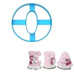 Вырубка для пряников Буква О высотой 8 см (3D)