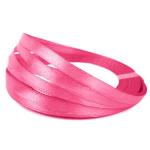 Стрічка атласна 0,6 см Малинова