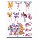 Феи Винкс Winx вафельная картинка