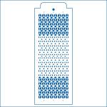 Ромбы микс трафарет для торта 22*8 см (TR-2)