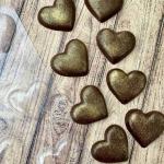 Сердце гладкое 4,5*5,2 см молд для шоколада пластик 8 шт