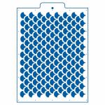 Черепица 3 см трафарет для торта 24*18 см (TR-4)