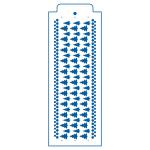 Новогодний 3 трафарет для торта 22,3*8 см (TR-2)