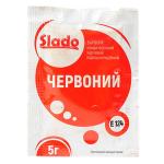 Краситель (саше) сухой Красный СЛАДО 5 г