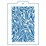 Зебра трафарет для торта 23*14,5 см (TR-4)