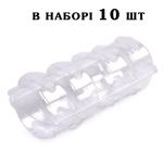 Упаковка для 4 макарон пластковая D=45 мм (10 шт)