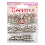 СЛАДО посыпка в стиках Серебряные бусинки 58 20 г