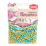 СЛАДО рисовые шарики Желто-голубые 50 г