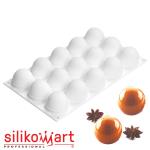 Silikomart TRUFFLES 40 Форма силиконовая D42 H36 мм (15*40 мл)