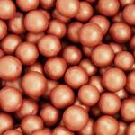 Воздушные шарики перламутровые Бронза ALBA 10 мм (100 гр.)
