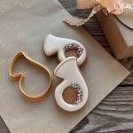 Клаксон вирубка з трафаретом 7*6 см (TR-2)